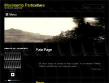 Tablet Screenshot of movimentoparticellare.com